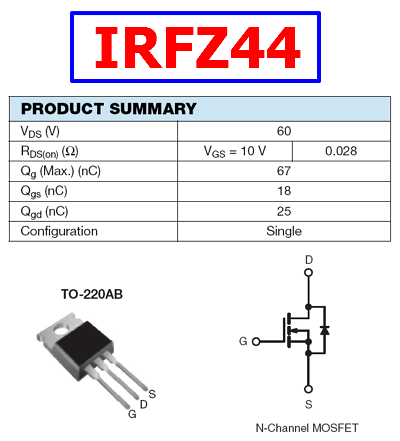 Irfz Datasheet Pdf Pinout Irfz Irfz N Channel Power Mosfet My Xxx Hot Girl