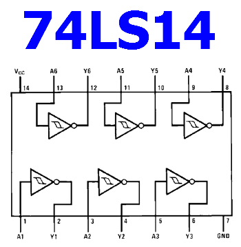 74LS14 Datasheet Hex Inverter With Schmitt Trigger