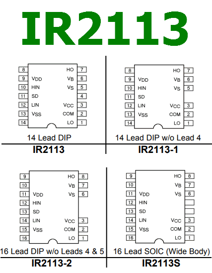 Ir Datasheet High And Low Side Driver Pdf