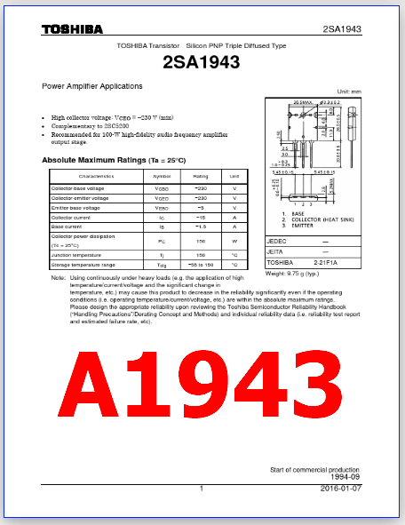 A Pdf V A Pnp Transistor Sa