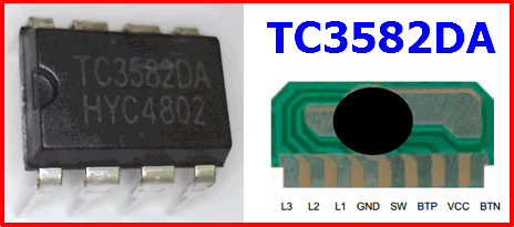 TC3582DA Datasheet PDF ( Pinout ) - Multi-Charger IC