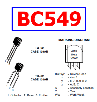 BC549 Datasheet Meta Search