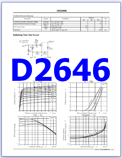 D Pdf Datasheet Npn Transistor Sd