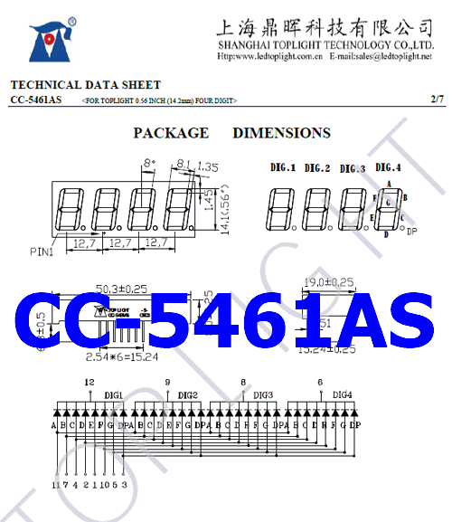 PDF CC-5461AS Components